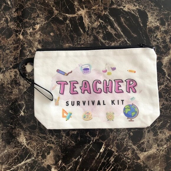 No Brand | Bags | Teacher Appreciation Bag Pouch Gift Travel Cosmetic ...